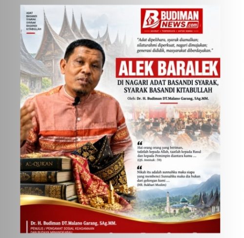 Alek Baralek Di Nagari: Adat Basandi Syarak, Syarak Basandi Kitabullah