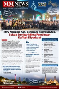 MTQ Nasional XXXI Semarang Resmi Ditutup, Sekda Sumbar Dorong Evaluasi dan Penguatan Pembinaan Kafilah