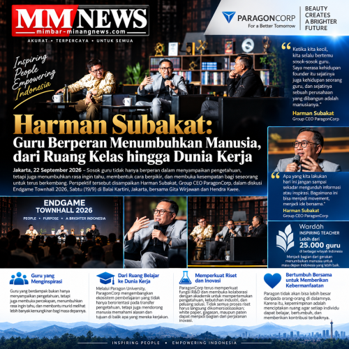 Harman Subakat: Guru Tak Sekadar Mengajar, tetapi Menumbuhkan Manusia dari Ruang Kelas hingga Dunia Kerja