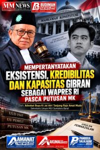 Mempertanyakan Eksistensi, Kredibilitas, dan Kapasitas Gibran Sebagai Wapres RI Pasca Putusan MK