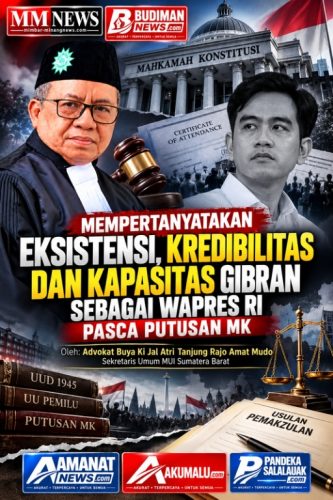 Mempertanyakan Eksistensi, Kredibilitas, dan Kapasitas Gibran Sebagai Wapres RI Pasca Putusan MK