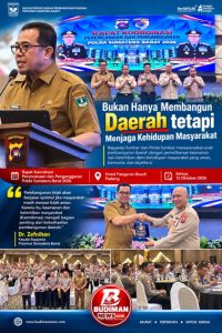 BUKAN SEKADAR MEMBANGUN DAERAH, BAPPEDA SUMBAR TEKANKAN PENTINGNYA KEAMANAN MASYARAKAT